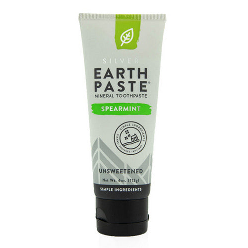 Redmond, Silver Earthpaste Mineral Toothpaste Unsweetened Spearmint, 4 Oz