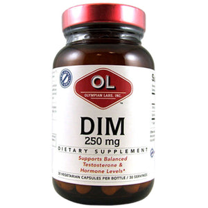 Olympian Labs, Dim (Diindolylmethane), 250Mg, 30 Caps