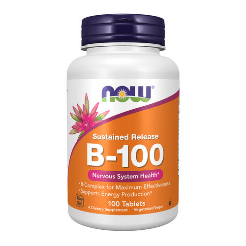 Now Foods, Sustained Release B-100, 100 Tabs