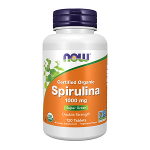Now Foods, Organic Spirulina, 1000 mg, 120 Tabs
