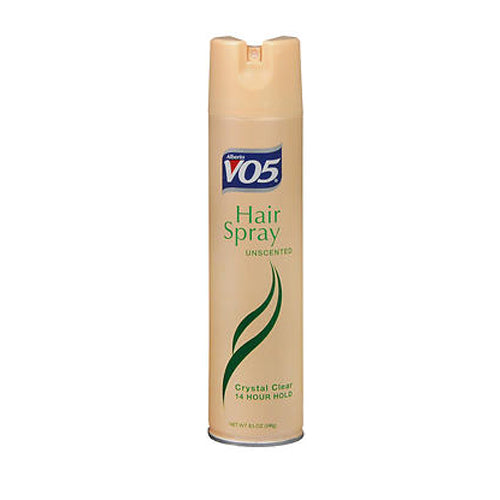 Vo5, Hairspray Crystal Clear Unscented, 8.5 Oz
