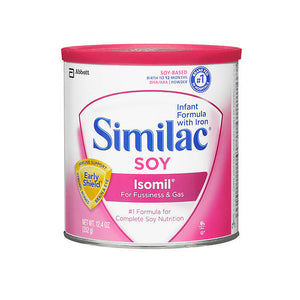 Similac, Soy Isomil Infant Formula With Iron Soy-Based Powder, 12.4 Oz