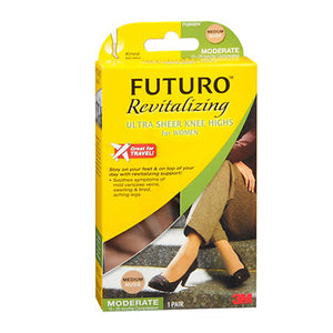 Futuro, Ultra Sheer Knee Highs For Women Medium, 1 Each
