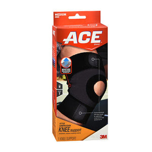 Ace, Fitted Compression Knee Support Medium, 1 Each