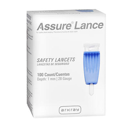 Assure Lance, Safely Lancets 1Mm 28 Gauge, 100 Each