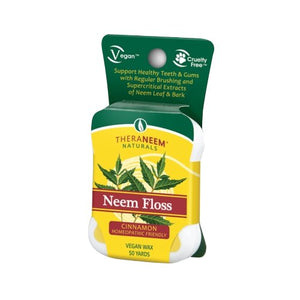 TheraNeem Naturals, Dental Floss Cinnamon, 1 Each (50 yards)