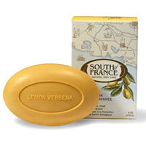 South Of France Soaps, Bar Soap Oval, Lemon Verbena 6 Oz