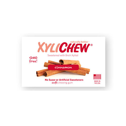 Xylichew, Soft Chewing Gum Cinnamon, 60 Count
