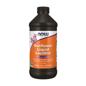 Now Foods, Sunflower Liquid Lecithin, 16 Fl Oz