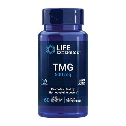 Life Extension, TMG, 500 mg, 60 Liquid Vcaps