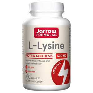 Jarrow Formulas, L-Lysine, 500 Mg, 100 Caps
