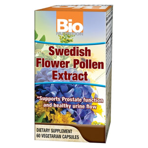 Bio Nutrition Inc, Swedish Flower Pollen Extract, 500 Mg, 60 Veg Caps