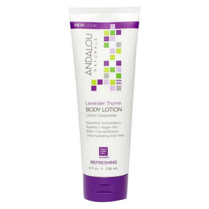 Andalou Naturals, Body Lotion, Refreshing Lavender Thyme 8 Oz