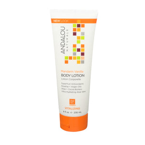 Andalou Naturals, Body Lotion, Vitalizing Mandarin Vanilla 8 Oz