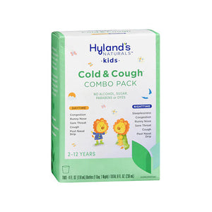 Hylands, Naturals Kids Cold And Cough Liquid Combo Pack Daytime & Nighttime, 8 Oz