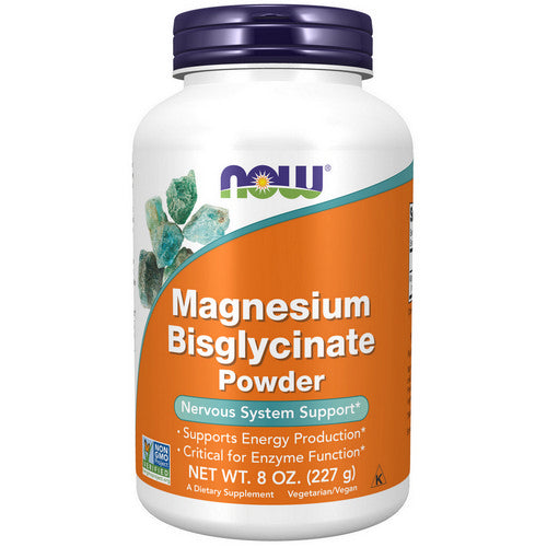 Now Foods, Magnesium Bisglycinate Powder, 8 Oz