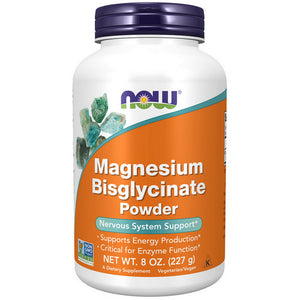 Now Foods, Magnesium Bisglycinate Powder, 8 Oz