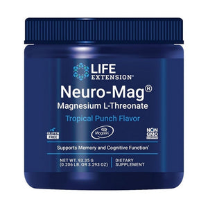 Life Extension, Neuro-Mag Magnesium L-Threonate Tropical Punch, 93.35 Grams
