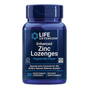 Life Extension, Enhanced Zinc Lozenges Peppermint, 30 Lozenges