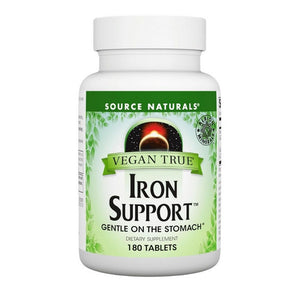 Source Naturals, Vegan True Iron Support, 180 Tabs