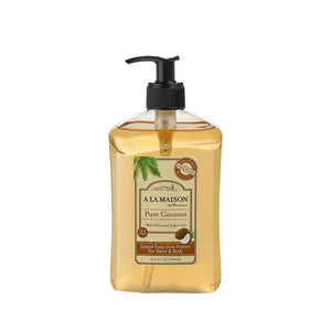 A La Maison, Liquid Soap, Pure Coconut 16.9 Oz