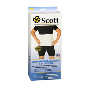 Scott Specialties, Abdominal Binder 12 Inches Width Large, 1 Each
