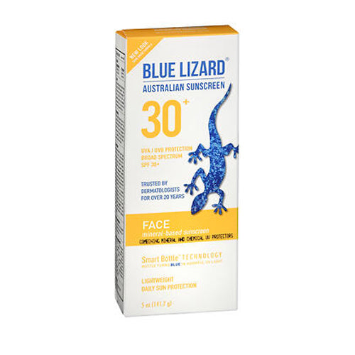 Blue Lizard, Australian Sunscreen Daily Moisturizer Face SPF 30+, 5 Oz