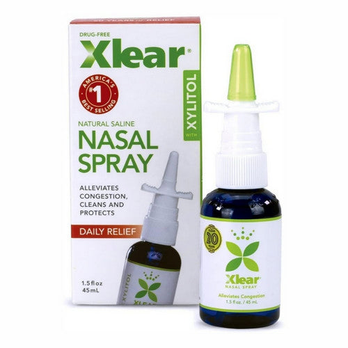 Xlear Inc, Natural Saline Nasal Spray, 1.5 Oz