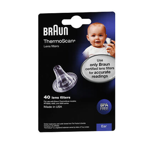 Braun, Thermoscan Hygienic Lens Filters Ear, 40 Each