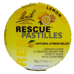 Bach, Rescue Pastilles Tin, Lemon 1.7 Oz