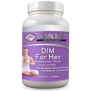 Olympian Labs, Dim For Her, 250 mg, 30 Veg Caps