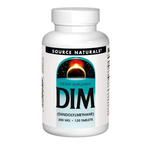 Source Naturals, DIM, 200 mg, 120 Tabs