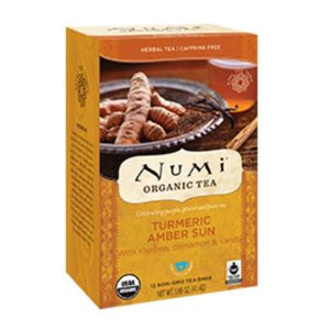 Numi Tea, Turmeric Tea, Amber Sun 12 Bags