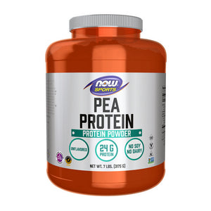 Now Foods, Pea Protein Unflavored Powder, 7 lbs