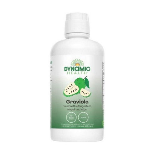 Dynamic Health Laboratories, Soursop Graviola Blend Mangosteen Nopal And Aloe, 32 Oz