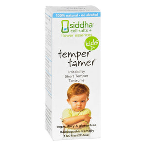 Sidda Flower Essences, Temper For Kids, 1 Oz