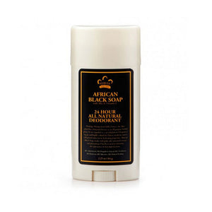 Nubian Heritage, Natural Deodorant 24 hour Aluminum Free African Black Soap, 2.25 Oz