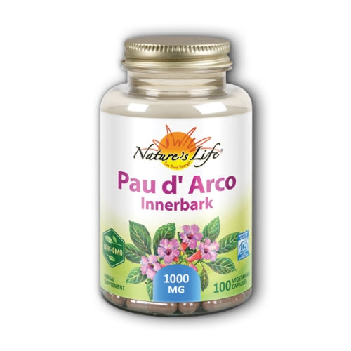 Nature's Life, Pau D'Arco, 100 Caps