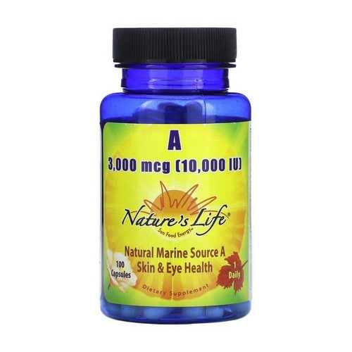 Nature's Life, Vitamin A, 3000 Mcg, 100 Caps