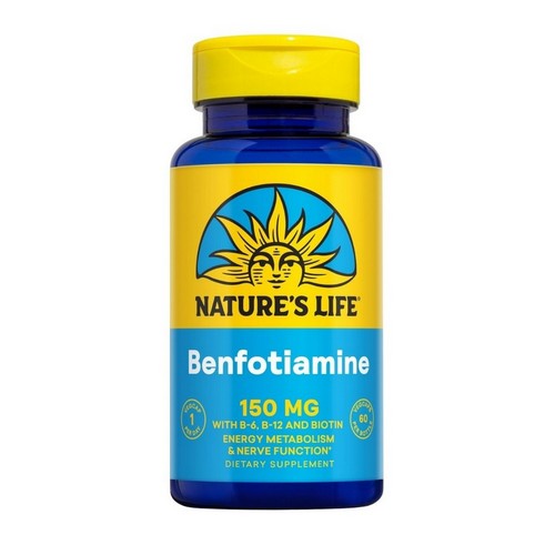 Nature's Life, Benfotiamine, 150 Mg, 60 Veg Caps