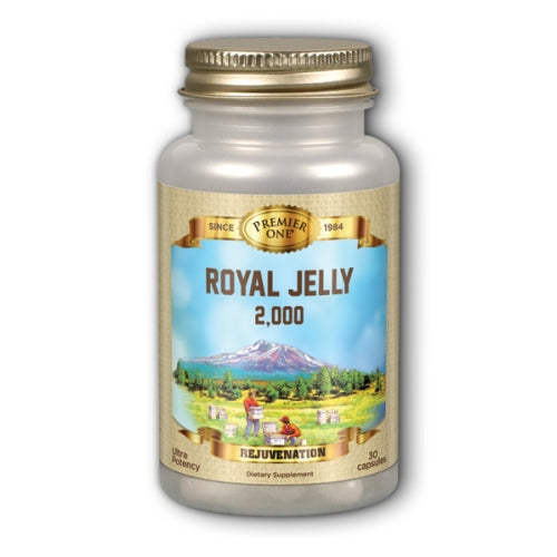 Honey Gardens, Ultra Potency Royal Jelly, 2000 Mg, 30 Veg Caps