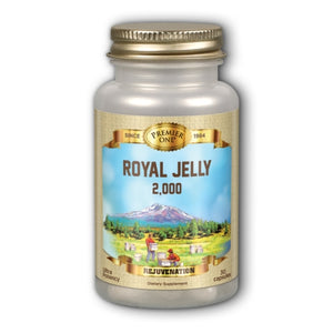 Honey Gardens, Ultra Potency Royal Jelly, 2000 Mg, 30 Veg Caps