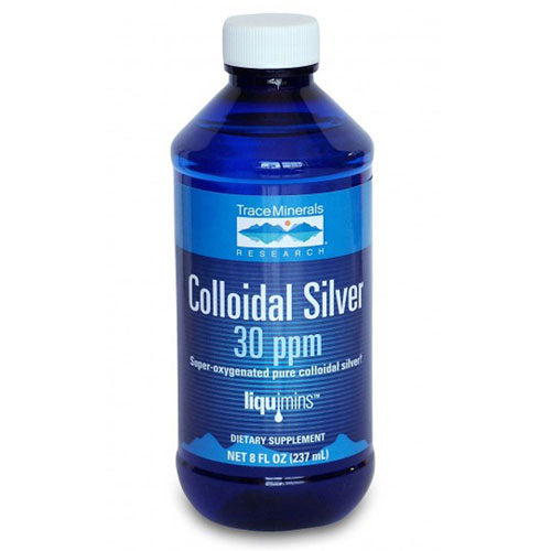Trace Minerals, Colloidal Silver Unflavored, 16 Oz