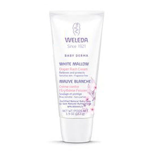 Weleda, White Mallow Diaper Rash Cream, 1.9 Oz