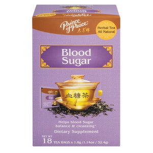 Prince Of Peace, Herbal Tea Blood Sugar, 18 Bags