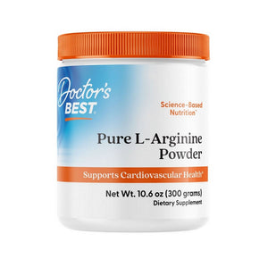 Doctors Best, Pure L-Arginine Powder, 10.6 Oz