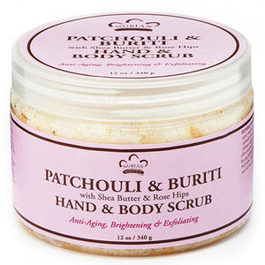 Nubian Heritage, Hand & Body Scrub, Patchouli & Buriti 12 oz