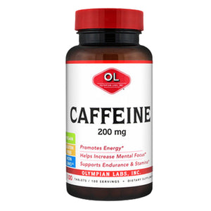 Olympian Labs, Caffeine, 200 mg, 100 Tabs
