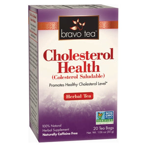 Bravo Tea & Herbs, Cholesterol Health Herbal Tea, 20 Bags