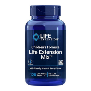 Life Extension, Children's Formula Life Extension Mix, Berry 120 Chewabel Tabs